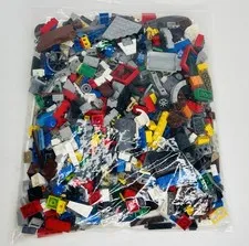 LEGO Bulk Lot Over 1 Lb Bricks Assorted Loose Pieces 1.93lb w/Bag