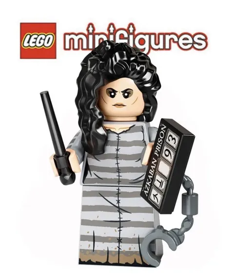 Lego 71028 Bellatrix Lestrange #12 Harry Potter Series 2 Minifigure CMF Retired
