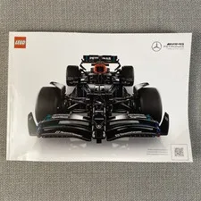 2024 LEGO TECHNIC Mercedes-AMG Petronas F1 W14 E Instruction MANUAL ONLY (42171)