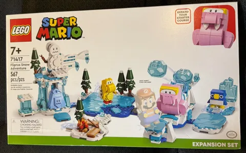 Lego Super Mario Fliprus Snow Adventure Additional Expansion Adventure Set 71417