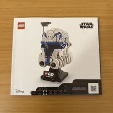 LEGO Star Wars 75349 Helmet Collection Captain Rex Helmet Instruction Bookl