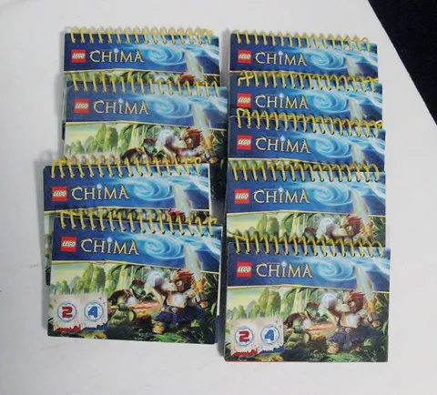 9 LEGO Legends of Chima Sticker Decals Score Number Pad Accessories