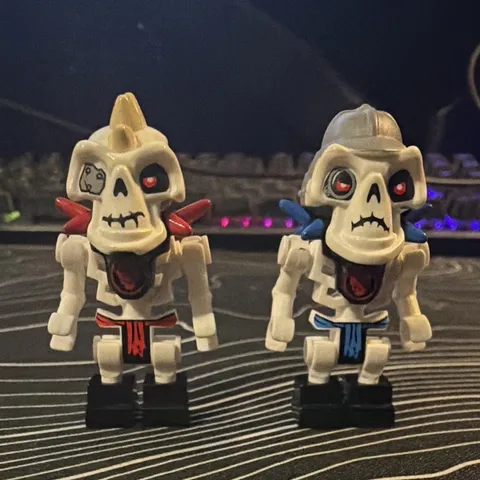 LEGO Kruncha & Nuckal Minifigures - NINJAGO Skulkin 2509 2506 2507 2518