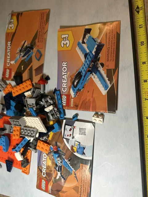     Genuine LEGO Parts Lot w Instructions Repackaged Replacement Pieces ✅