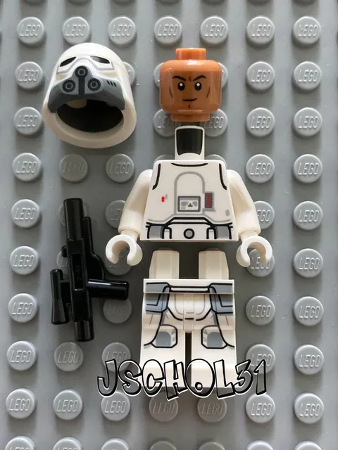 LEGO Star Wars Imperial Remnant Snowtrooper Minifigure (sw1535) from set 75454