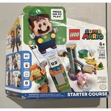 LEGO Super Mario: Adventures with Luigi Set (71387) Damaged Box See Description