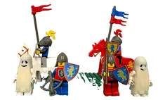 LEGO Castle Ghost Knight Crusader Minifigure Set