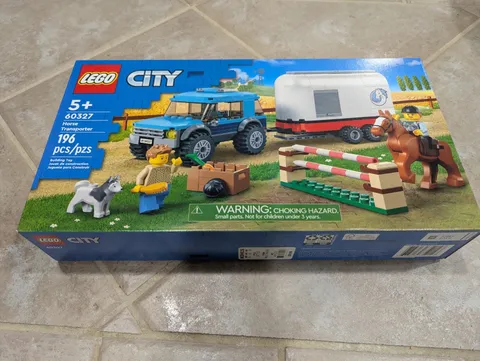 LEGO City 60327 Horse Transporter 2022 Farm Set 196 pcs