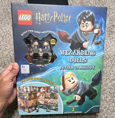 LEGO Harry Potter Wizarding Duels Potter vs Malfoy Activity Book 11 pcs