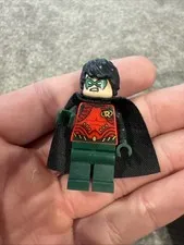 LEGO Robin Dark Green Legs Minifigure  Only Super Heroes The Batboat Harbor76034