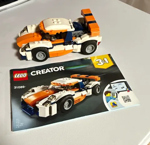LEGO Creator 31089 Sunset Track Racer 3-in-1 w/ Instructions, No Box