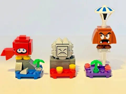 LEGO Super Mario: Character Packs-Series 2, 71386, 3 complete sets, RETIRED