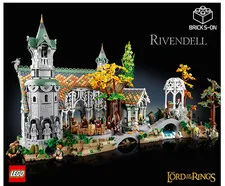 Lego 10316 Lord of the Rings Rivendell Icons 6167pcs Sealed Standard Brand New