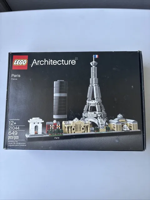 LEGO Architecture Paris France 21044 Brand New 649pcs 
