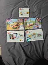 Lego Friends Instruction Booklet Lot Of 5
