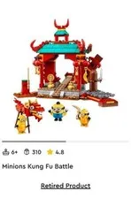 Lego Minions 75550 with instructions