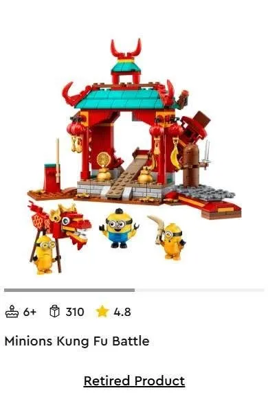 Lego Minions 75550 with instructions