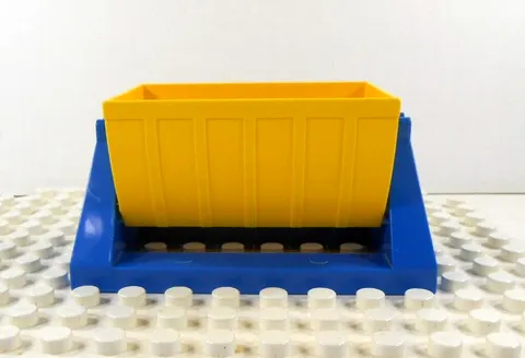 Lego Duplo Item Train Ore Tipper Bucket 4x8 blue/yellow