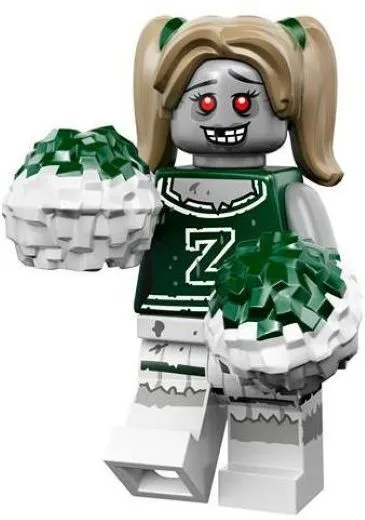 Lego 71010 Series 14 Monster Minifigure - Zombie Cheerleader - See Description