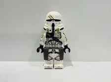 Lego Star Wars GCC 442nd Airborne Custom Clone Trooper Minifigure Pad Printed