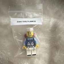 LEGO NINJAGO Zane Minifigure COLTLNM10 Plastic Figure Polybag Age 5+