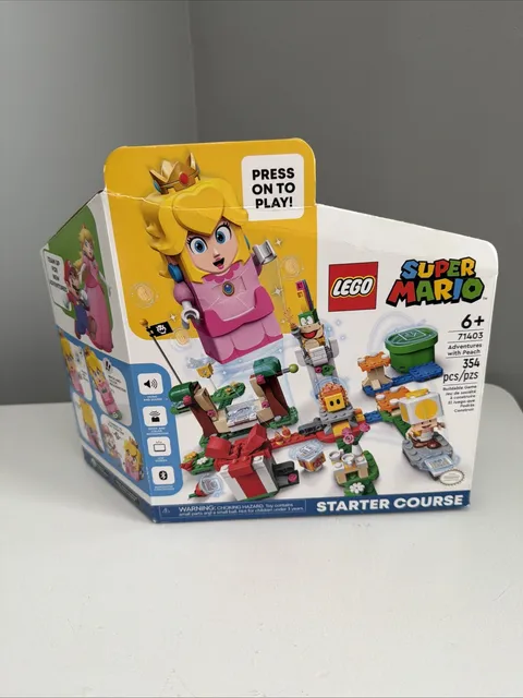 NIB LEGO Super Mario Adventures with Peach Starter Course 71403 NEW SEALED