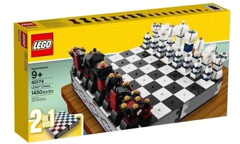LEGO Creator 40174 Iconic Chess Set Board Game 1450pcs Collectible Set