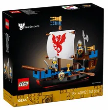 LEGO Ideas 40912 Sea Serpent 241pcs 18+ Brand New PRESALE READ
