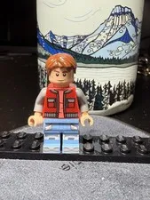 LEGO Marty Mcfly Back to the future Minifigure