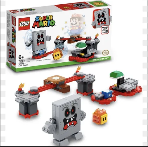 SALE! LEGO Super Mario: Whomp's Lava Trouble Expansion Set (71364)