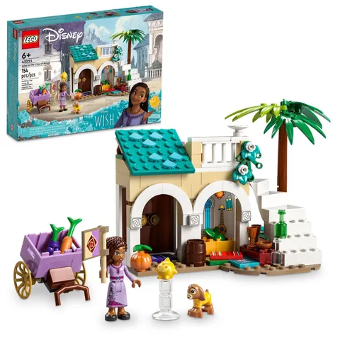 LEGO Disney Wish: Asha in The City of Rosas 43223 Building Medium, Multicolor