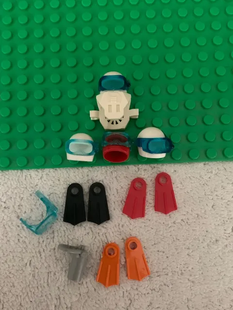 LEGO® MiniFigure SCUBA Diver Accessories