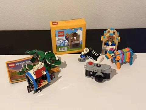 RETIRED LEGO Sets Lot of 7 (Creator Sets and VIP Insider Sets)