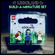 NIB Lego 853607 - Minifigure BAM Soccer I Love Legoland Wizard Pirate Baker Chef