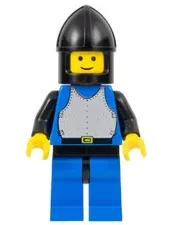LEGO® Minifigure Castle cas187 Breastplate Blue w/Black Arms Blue Legs w/Black H