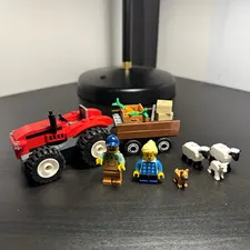 LEGO City 60461 Tractor with Trailer 100% complete Great Condition!