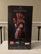 LEGO 76223 Nano Gauntlet Marvel Super Heroes New Retired Sealed Not Perfect Box