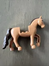 LEGO 69820c01pb02 Horse Friends Style Medium Nougat Dark Brown Mane