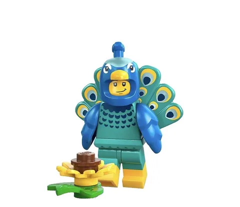 LEGO Series 28 Collectible Minifigures 71051 - Peacock Costume Fan (IN STOCK)