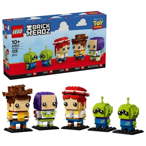 LEGO Brickheadz Disney Toy Story Jessie Woody Buzz Lightyear Aliens Set 40860