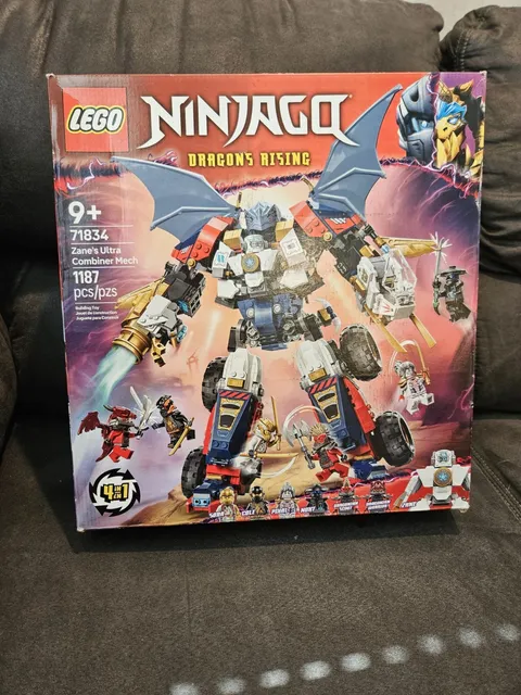 LEGO NINJAGO Zane's Ultra Combiner Mech 71834 Building Toy Set 