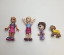 LEGO Mini Figures 4pc Bundle Lot Collectible Toy Replacement Disney & Friends