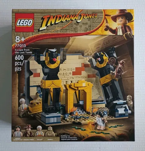 LEGO Indiana Jones 77013 Escape from the Lost Tomb Retired Set New In Sealed Box