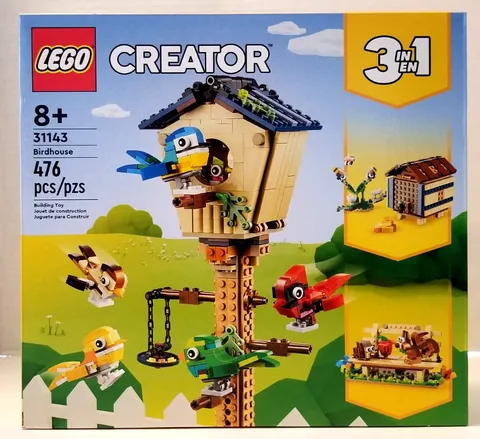 Lego Creator 31143 3 in 1 Birdhouse. Brand New & Factory Sealed