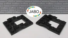 (B8/3/2) LEGO 4211 Chassis 4 x 5 black