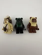 LEGO Star Wars Ewok Minifigure Lot! Logray /Tokkat/Paploo