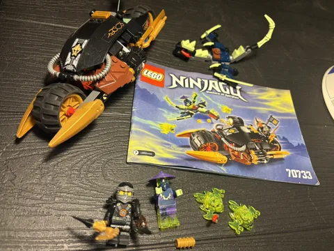 LEGO NINJAGO: Blaster bike (70733) - Complete With Instructions plus bonus!