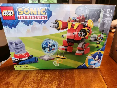 LEGO Sonic The Hedgehog vs. Dr. Eggman's Death Egg Robot 76993 Factory Sealed
