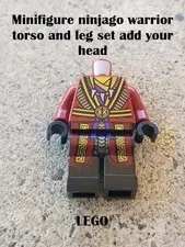 LEGO Minifigure Ninjago Warrior Torso And Leg Set Add Your Head