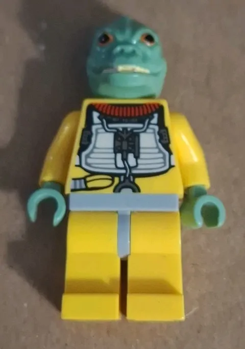 LEGO Star Wars Bossk Sand Green Minifigure Bounty Hunter 8097 10221 sw0280